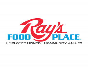logo: Ray's Food Place (Employee owned - community values)