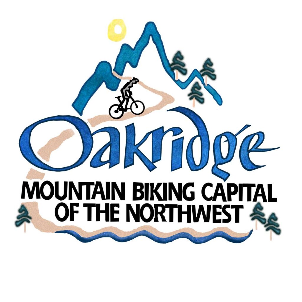Oakridge: Mountain Biking Capital of the Northwest (logo)